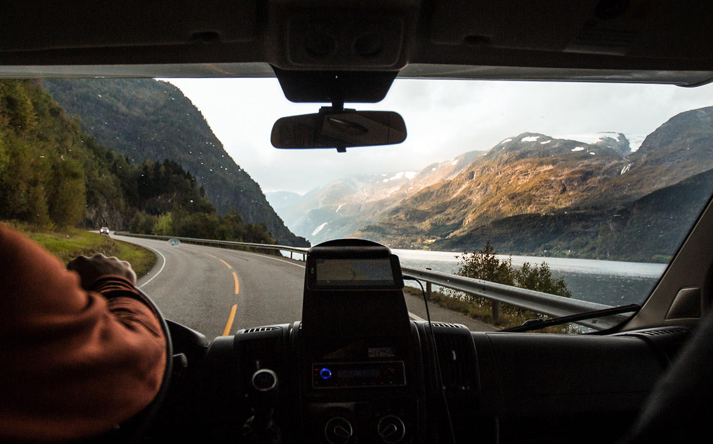 Bob Hurley RV mountain driving